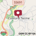 Mappa Terme-Sele " Al Vico" Apartment Contursi Terme