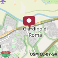 Map Terrace between Rome and the sea