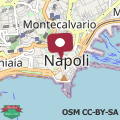 Map Terrace Flat in central Naples