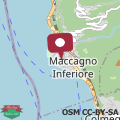 Mapa Terrassen Wohnung Bacio del Sole