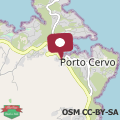 Map Terrazza Bellavista a Porto Cervo