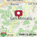 Map Terrazza su San Miniato con garage