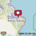 Map Terrazza sul mare a Porto Cervo