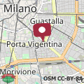 Map Terrazze Milano - Porta Romana con vista