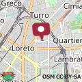 Mappa The attic of Milan with terrace city view