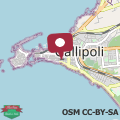 Map The beautiful city of Gallipoli