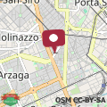 Mappa The Cosy Terrace of Milano- Via Sardegna