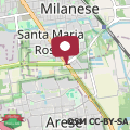 Mapa The house Garbagnate Milanese Milano