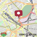 Map The King's house - Rome