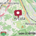 Map the little house of arcola in the medieval walls
