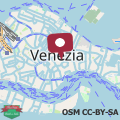 Mapa The Most Central In Venice [ San Marco Rialto ]