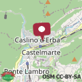 Mappa The Nest Between Lake Como e Bellagio
