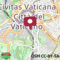 Mapa The Vatican ONE