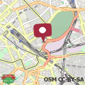 Mappa Three large bedrooms for six people Rome downtown apartment