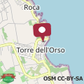 Mapa Three-room holiday home with air conditioning and private parking - Torre dellOrso