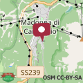 Map Tirolese style apartment in Madonna di Campiglio, first floor