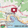 Mapa Tolly House-Rapallo City Centre