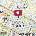 Map Top View Torino con vista Mole Antonelliana