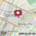 Map Torino central-- rooms and Apartments - Alba