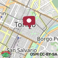 Mapa Torino CozyStop by Rentbeat