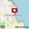 Carte Torre dell'Orso centro - villino vista mare con ampio giardino