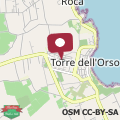 Map Torre Dell’Orso Corfù