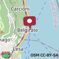 Mapa Torretta sul lago