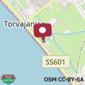 Mapa Torvaianica, via Svezia