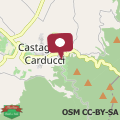 Map Toscana Mare/Collina Castagnaeto Carducci