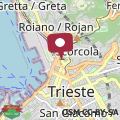 Mappa TRAMWAY 1- Trieste center