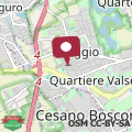 Mappa Tranquillo bilocale nel quartiere Baggio