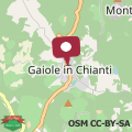 Mappa Transito divino Gaiole