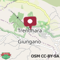 Map Trentinara Cilento