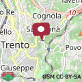 Mapa Trento nel verde