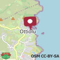 Mappa Trilo sul molo Porto Ottiolu 100m spiaggia