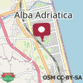 Map Trilocale Alba Adriatica a 500 m dal mare