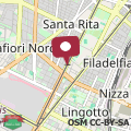 Map Trilocale con parcheggio privato Arena Inalpi, PalaTazzoli, Palavela Lingotto, "Exclusive Suite " La casa di Bertino "