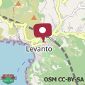 Map Trilocale vicino alla stazione, Levanto