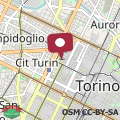 Mappa Turin Central Rooms