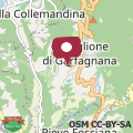 Mapa Tuscan Farmhouse in Castiglione di Garfagnana with Garden