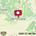 Mappa TUSCANY & SILENCE APT COUNTRY VIEW IN TERRICCIOLA WiFi