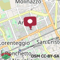 Map Two-room apartment 450 meters from Gelsomini M4