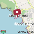 Mappa Two-room beachfront in Santa Caterina