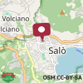 Map Ulivi Apart 500m Lake And Center Salò - Happy Rentals