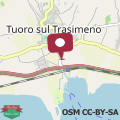 Map Umbria Tuoro