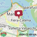 Mapa Un Nido a Mantova Historic Apt near the Center!