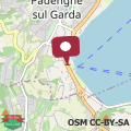 Mappa Un nido sul Lago di Garda