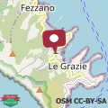 Mapa Una finestra sul Golfo di Le Grazie