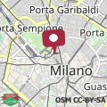 Mappa UNA HOTELS Cusani Milano