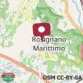 Karte Unique Apartment in Rosignano
